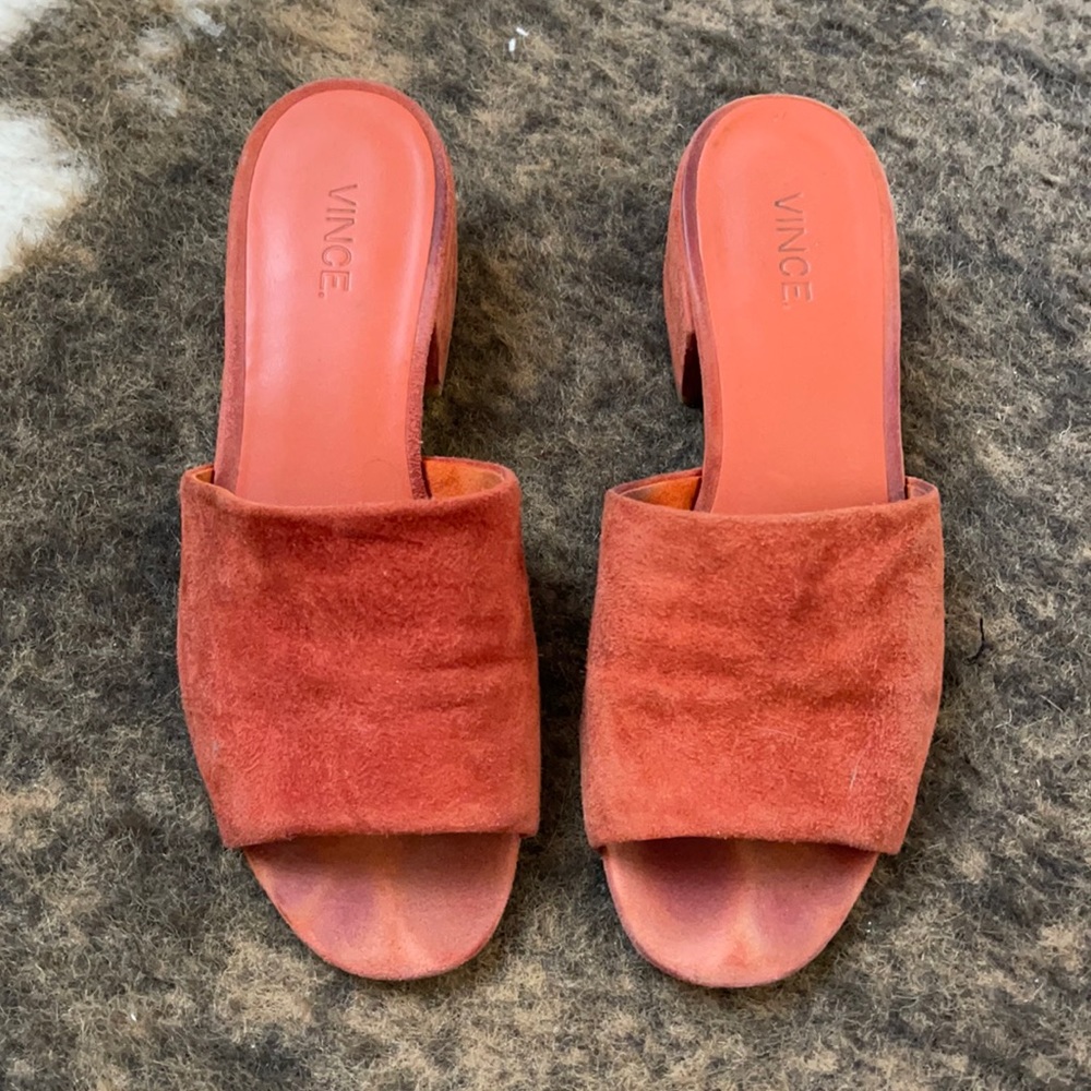 Vince Sandals Suede